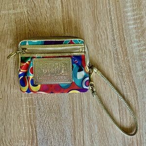 Coach wallet wristlet